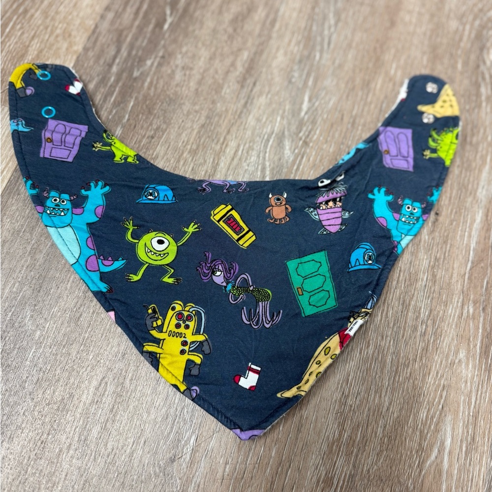 Little Sleepies Monsters Inc. Bib